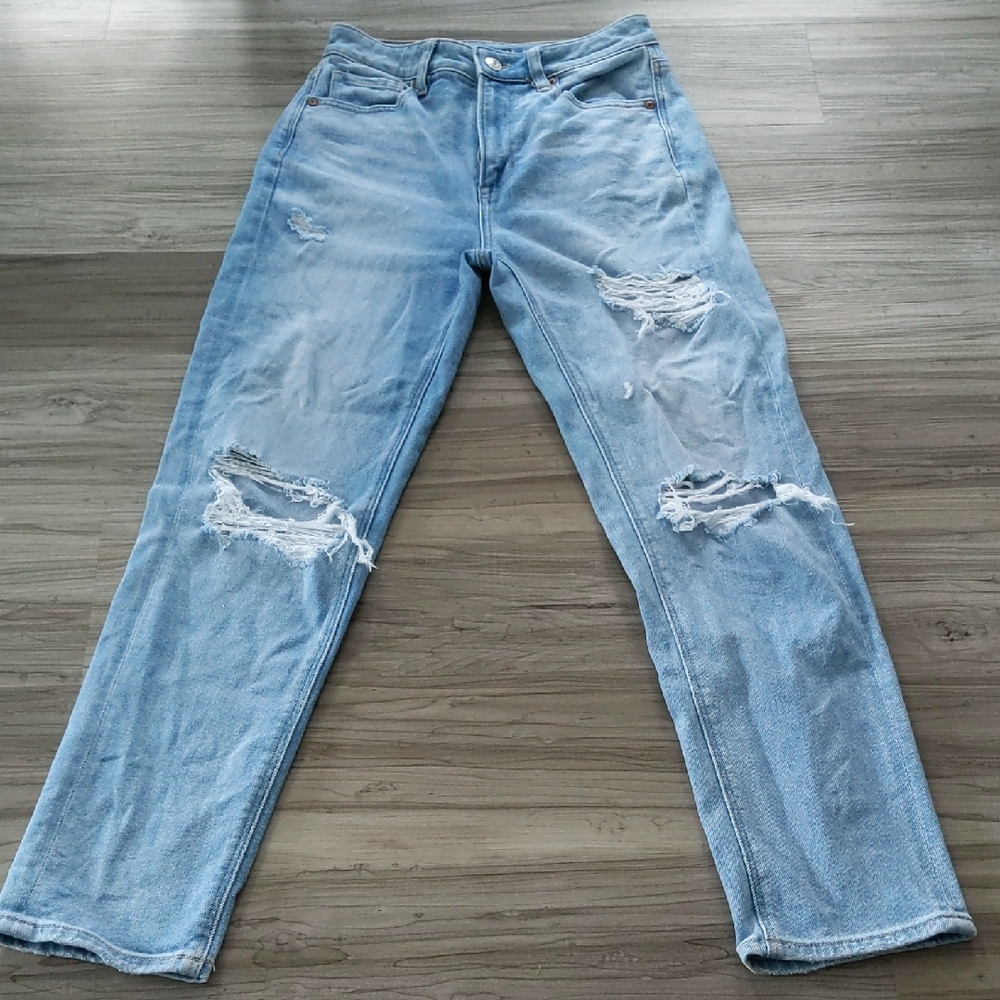 American Eagle Outfitters Blue Straight Leg Jeans